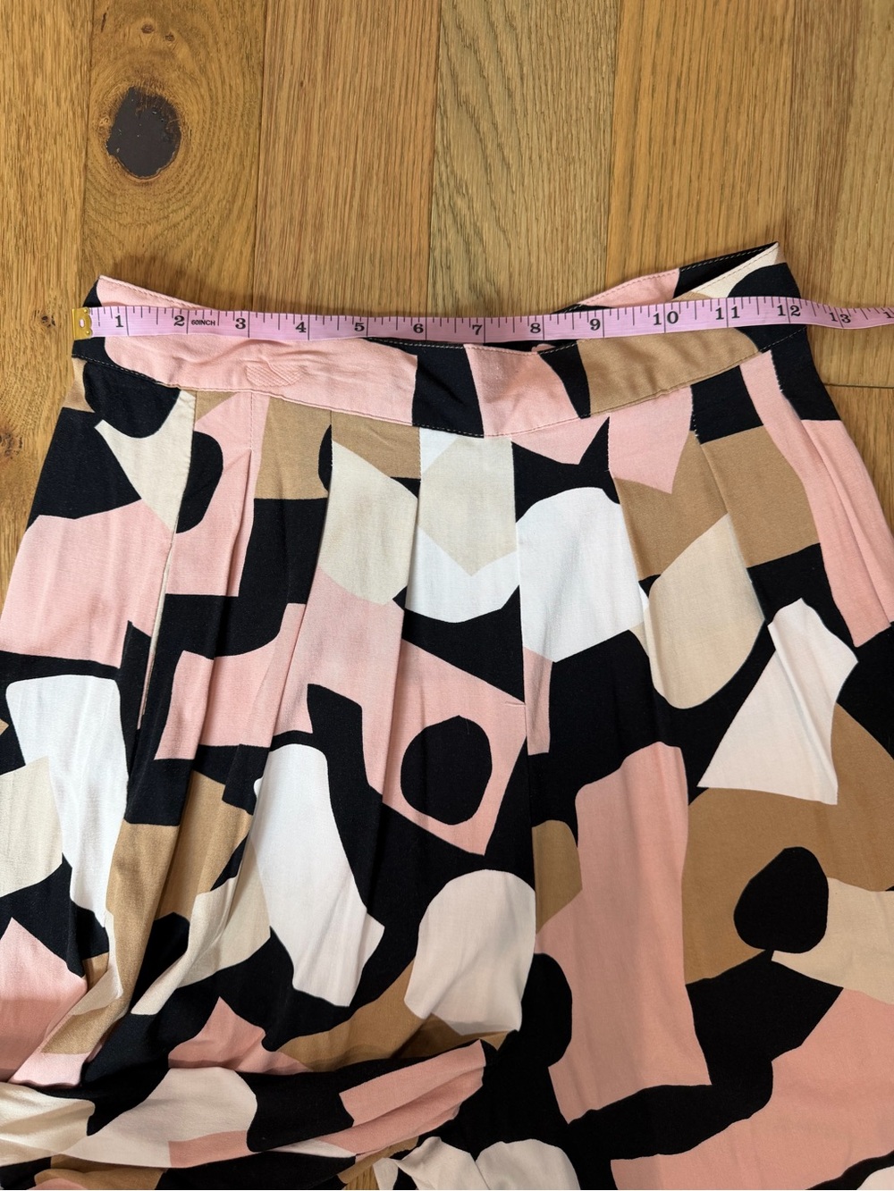 🖤 Corey Lynn Calter Abstract Print Wide Leg Pants Size XS 🖤 - Picture 11 of 15